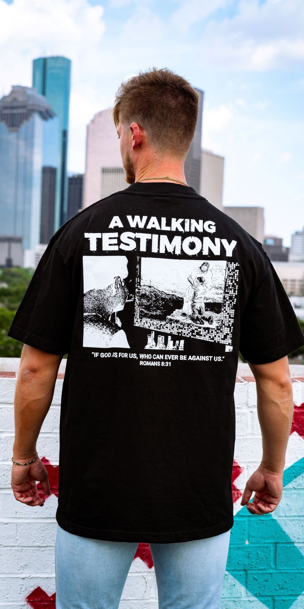 A Walking Testimony Oversized T (Mens)
